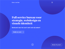 Tablet Screenshot of eversendegier.nl